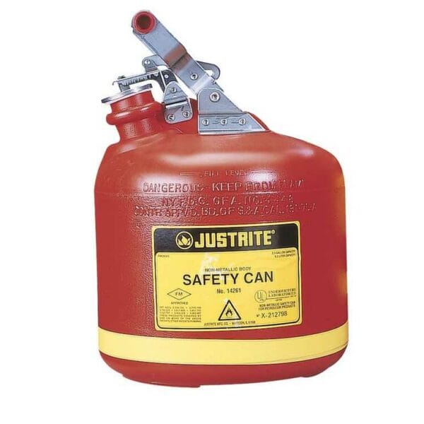 Bezpieczny pojemnik na ciecze łatwopalne i żrące