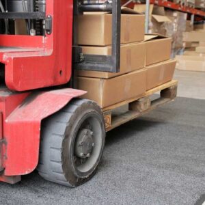 Mata do czyszczenia kół wózków widłowych Forklift Mat