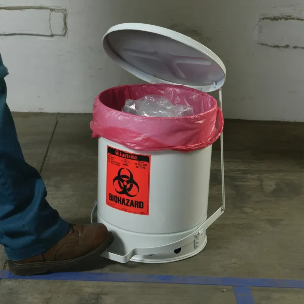 Pojemniki na odpady biologiczne Biohazard
