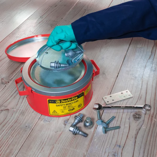 Pojemnik do mycia zanurzeniowego 1007 Justrite czerwony